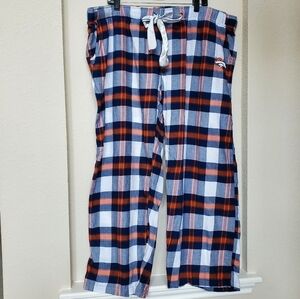 NFL Denver Broncos 3XL Men's Plaid Sleeping Pants